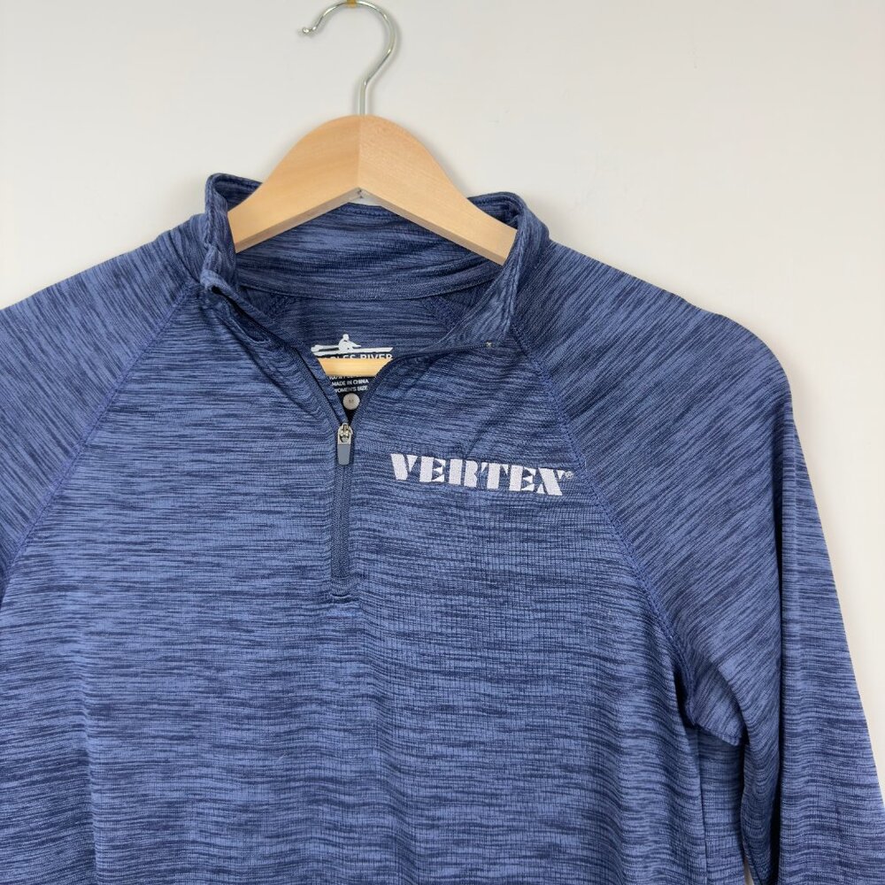 Vertex Company Branded Charles River Athletic Quarter Zip, Size M - Picture 2 of 4